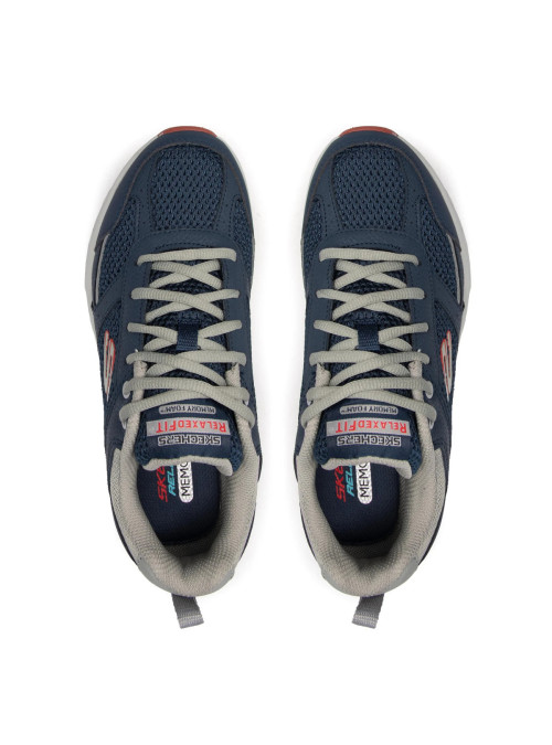 Skechers Męskie Sneakersy Oak Canyon Verketta 51898NVGY Granatowy | Sklep Monotox