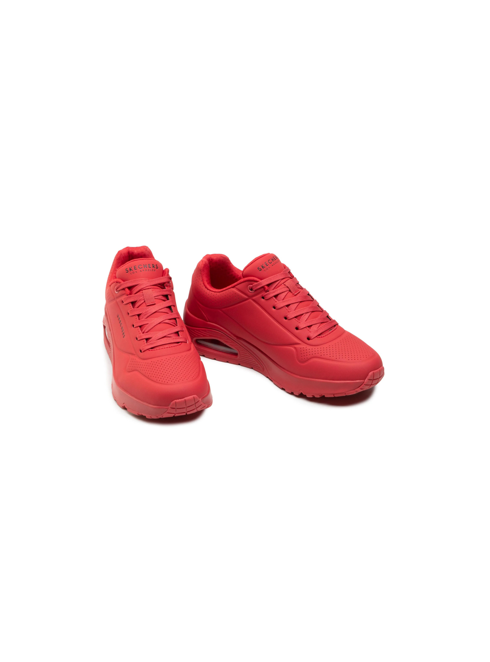 Skechers Męskie Sneakersy Uno Stand On Air - Czerwone
