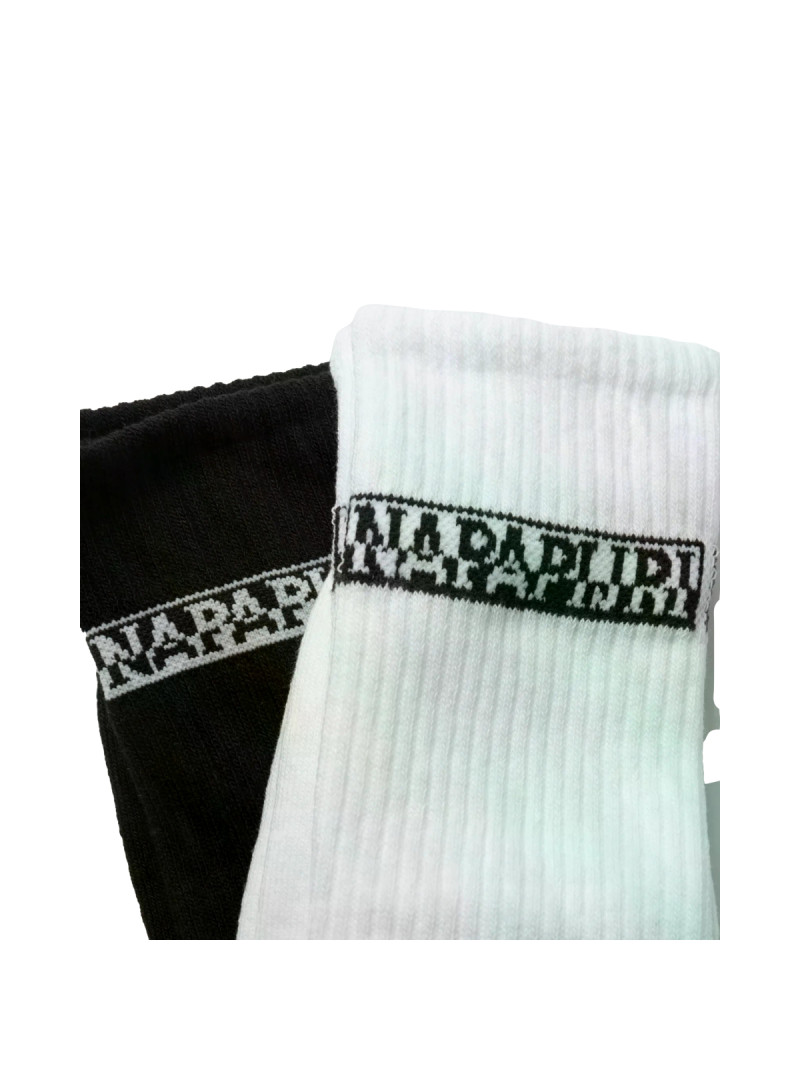 Napapijri F-BOX SOCKS WHTGRBLK MBB NP0A4GBUMBB