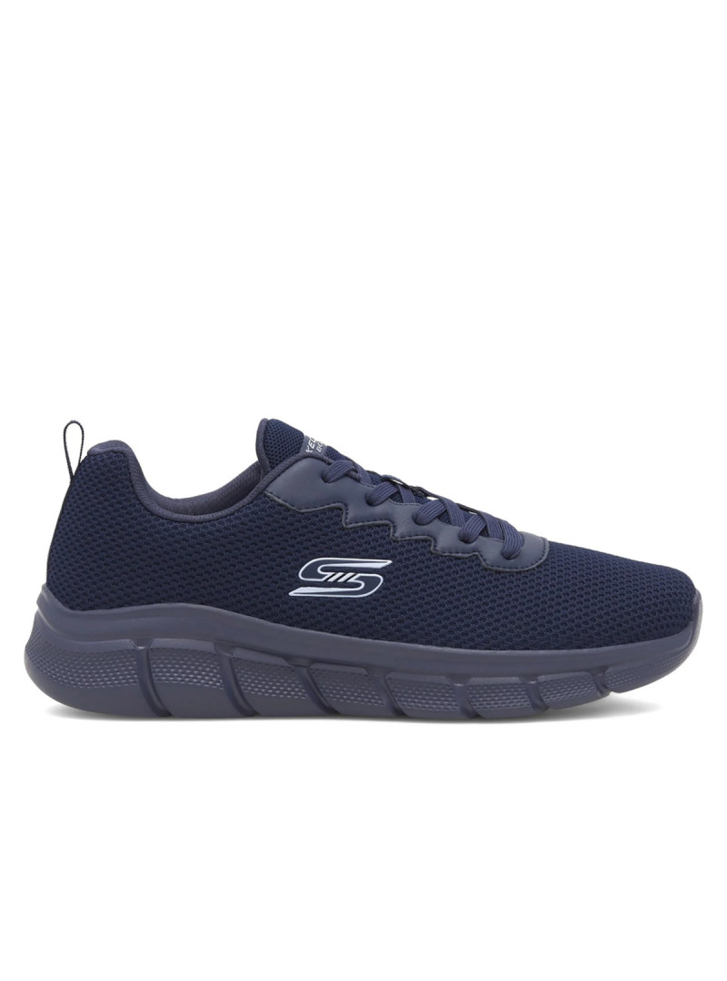 Skechers Męskie Sneakersy BOBS B FLEX CHILL EDGE Granatowy