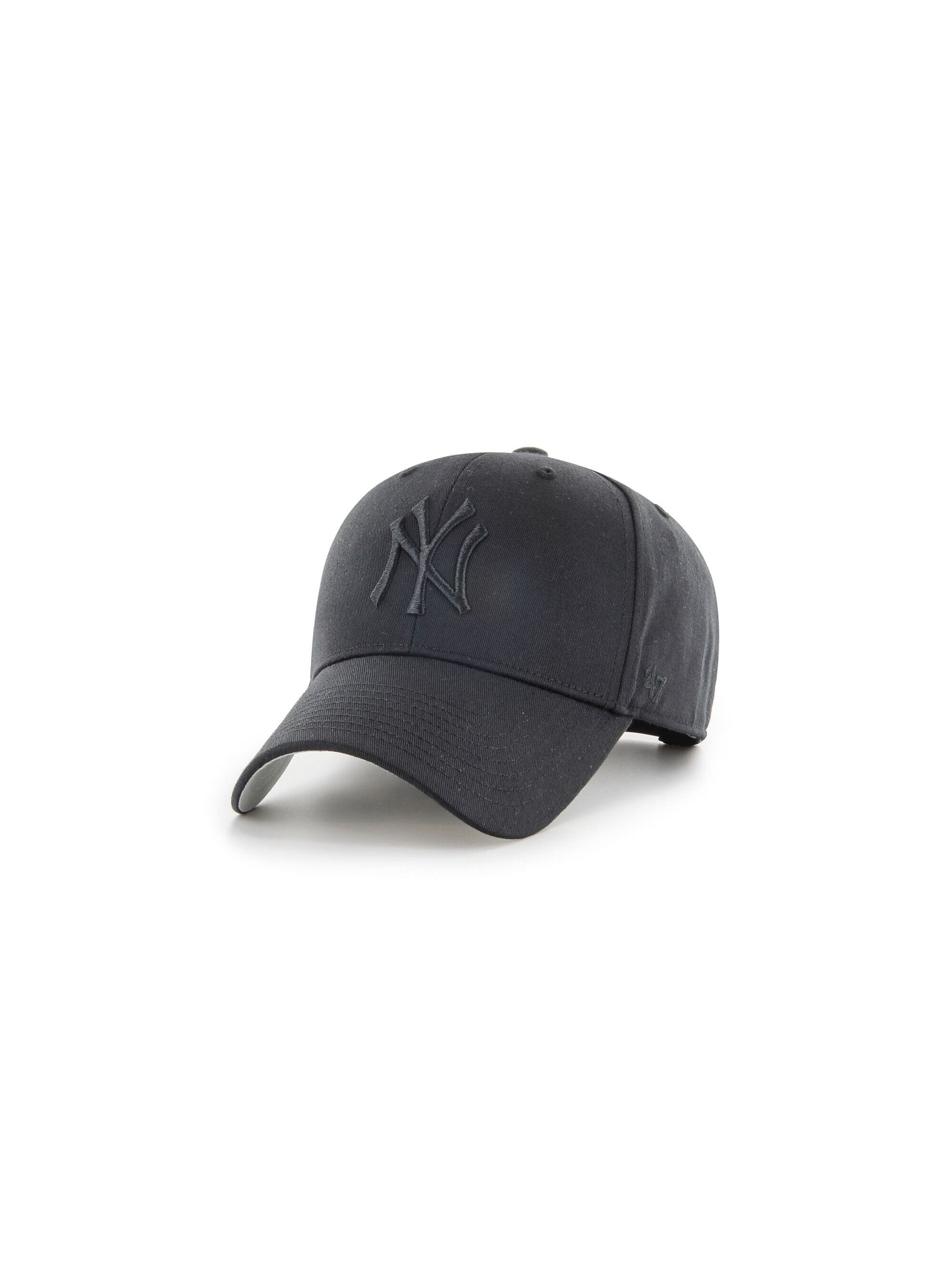 47 Brand Czapka z daszkiem MLB NEW YORK YANKEES RAISED MV Czarny