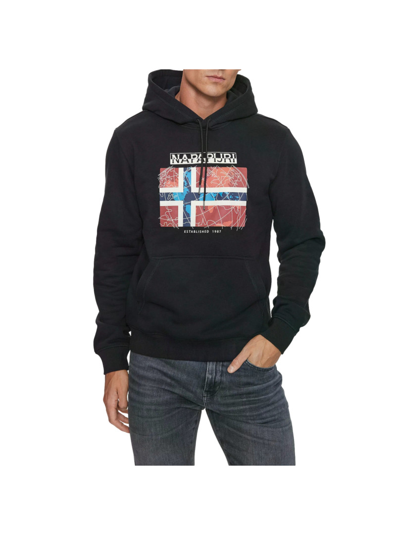 Napapijri B-GUIRO H 1 BLACK NP0A4HE9041