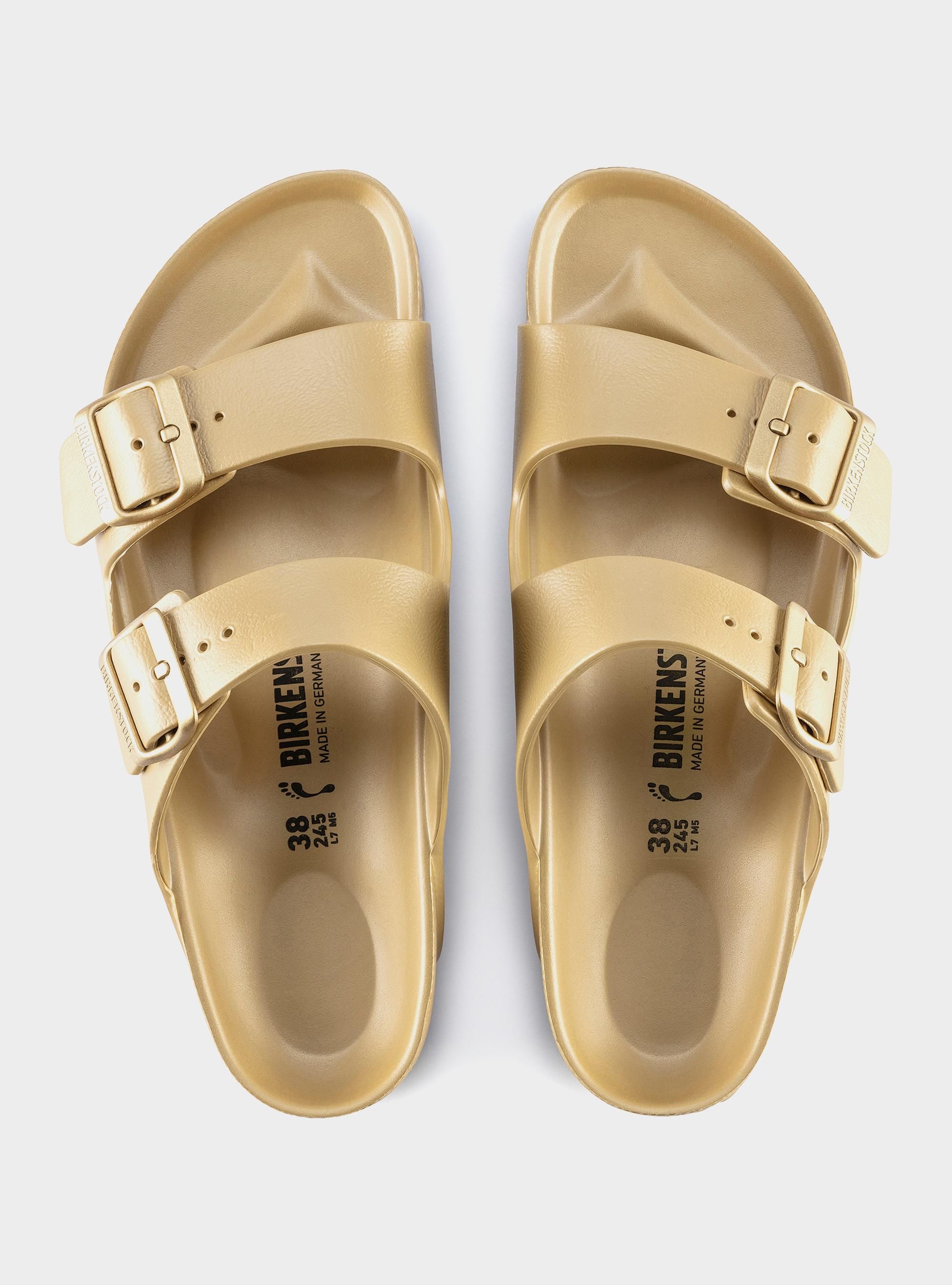 Birkenstock Damskie Klapki Arizona EVA Złoty