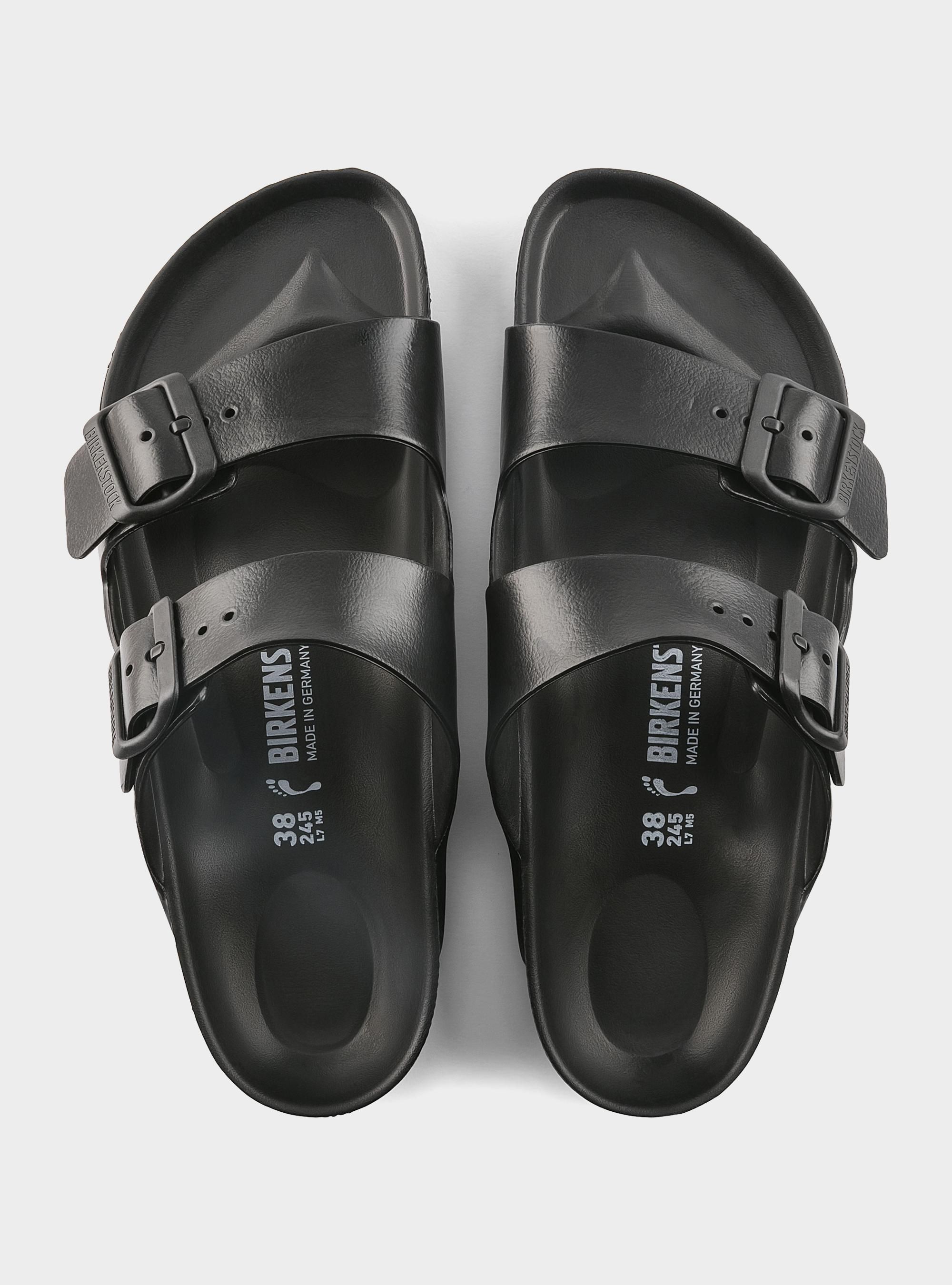 Birkenstock Męskie Klapki ARIONA EVA Czarny