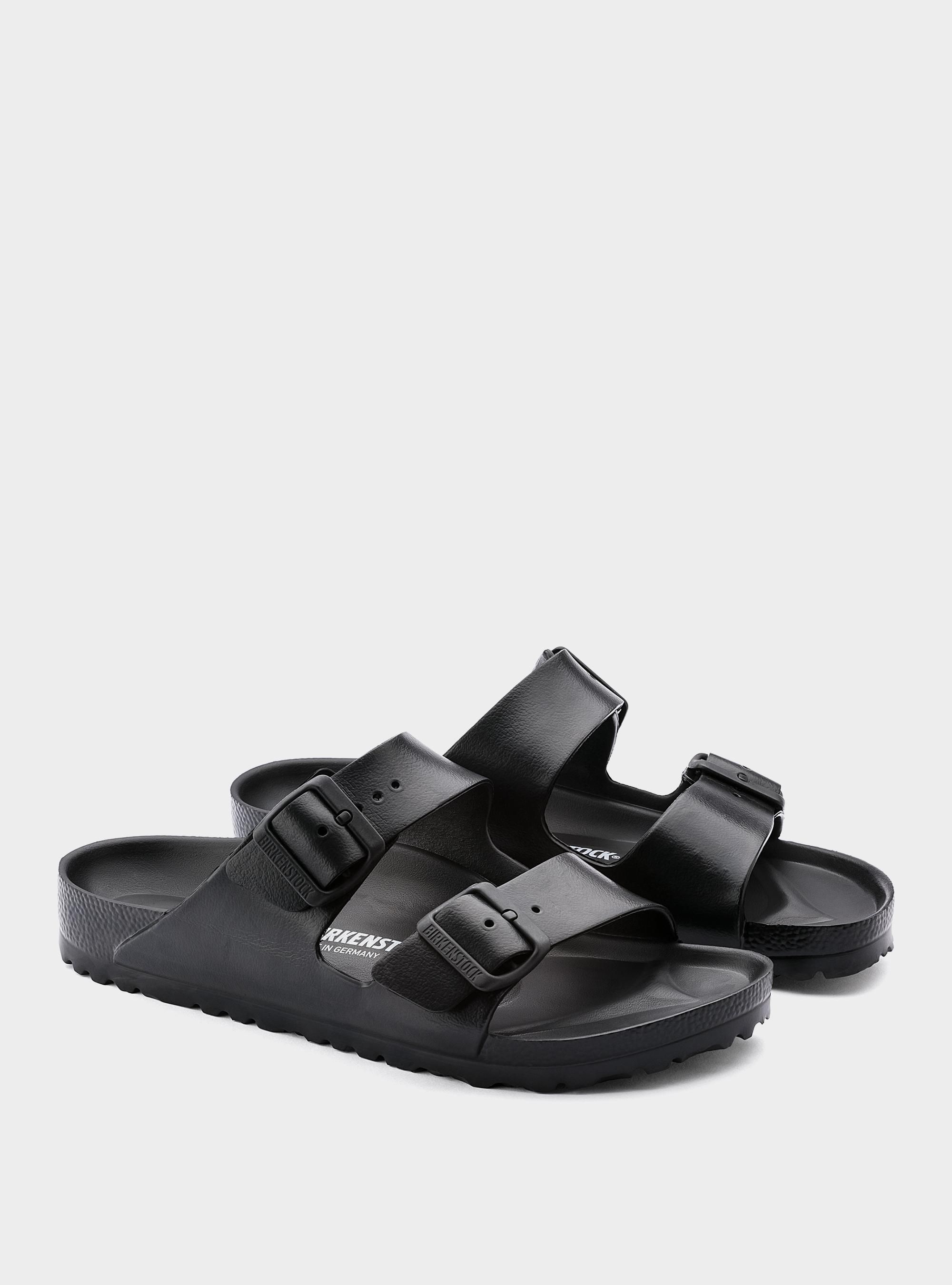 Birkenstock Męskie Klapki ARIONA EVA Czarny