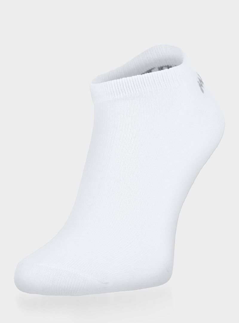 Monotox Męskie Skarpety NO SHOW SOCK WHITE 3PACK Biały