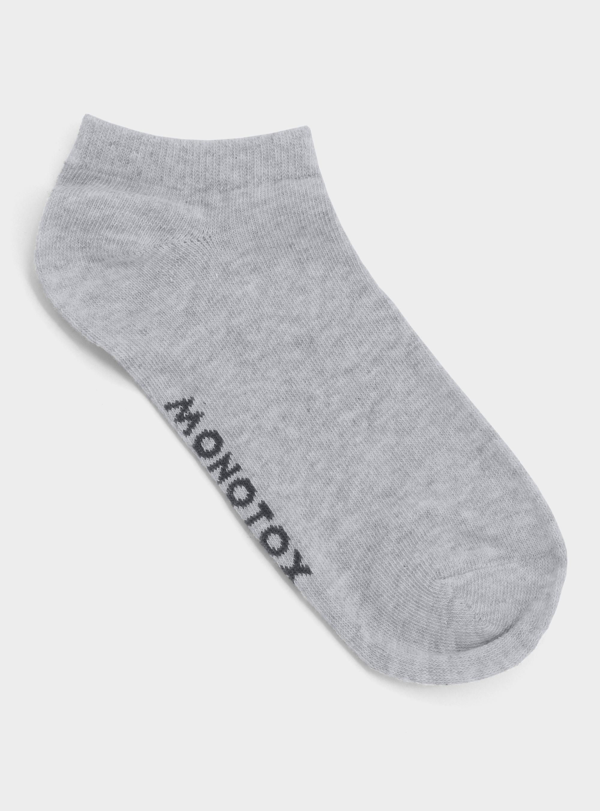 Monotox Męskie Skarpety No-Show 3pak - Mix Kolorów