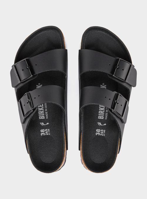 Birkenstock Męskie Klapki Arizona Regular- Czarne | Komfort