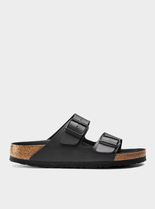 Birkenstock Męskie Klapki Arizona Regular- Czarne | Komfort