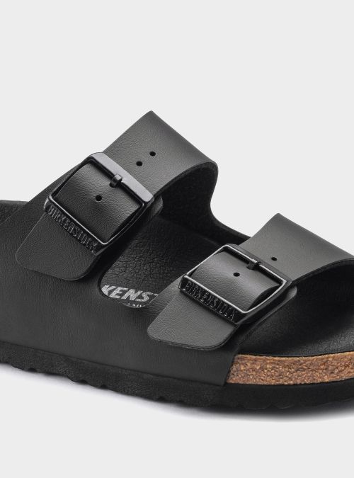Birkenstock Męskie Klapki Arizona Regular- Czarne | Komfort