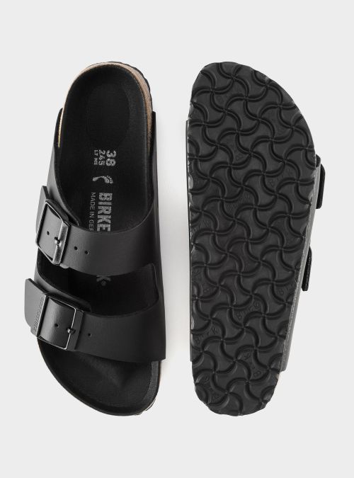 Birkenstock Męskie Klapki Arizona Regular- Czarne | Komfort