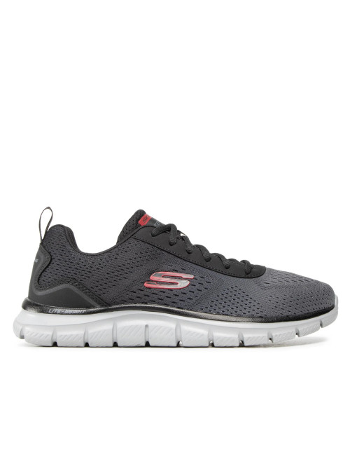 Skechers Męskie Sneakersy Track Ripkent Komfortowe - Szare