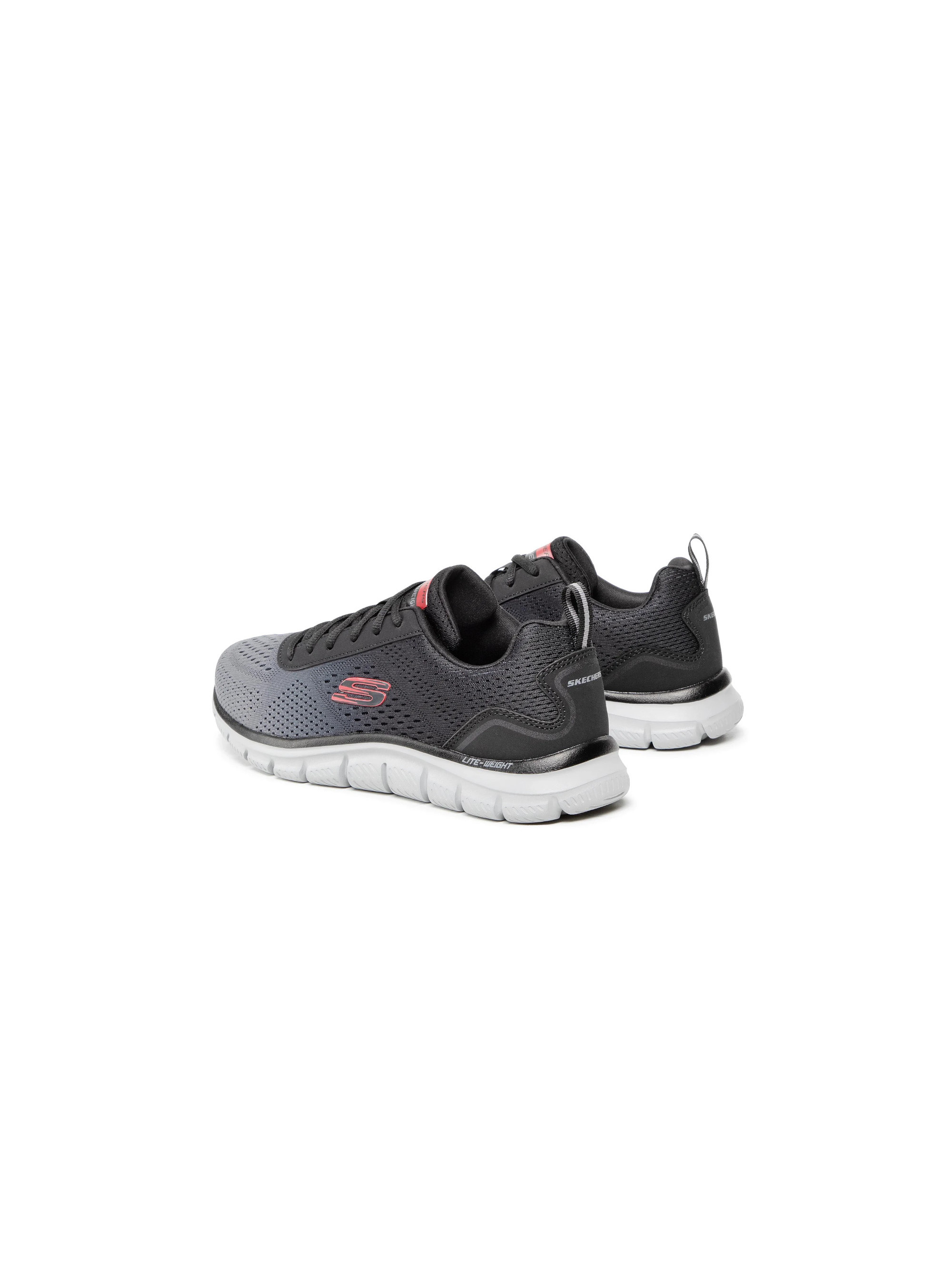 Skechers Męskie Sneakersy Track Ripkent Komfortowe - Szare