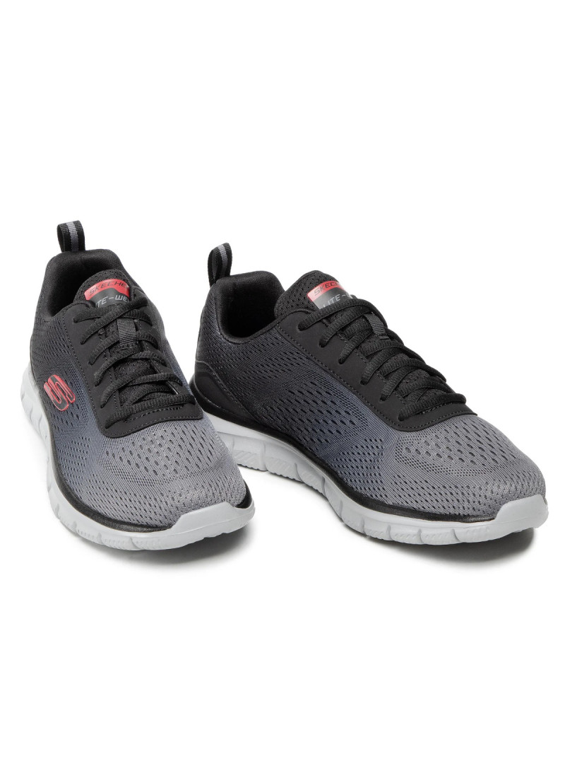 Skechers Męskie Sneakersy Track Ripkent Komfortowe - Szare