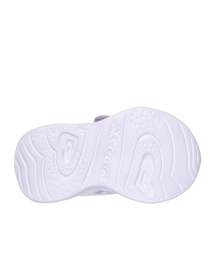 Skechers Dziecięce Sneakersy Heart Lights Lovin Reflection 302693NLVLP Fioletowy | Sklep Monotox