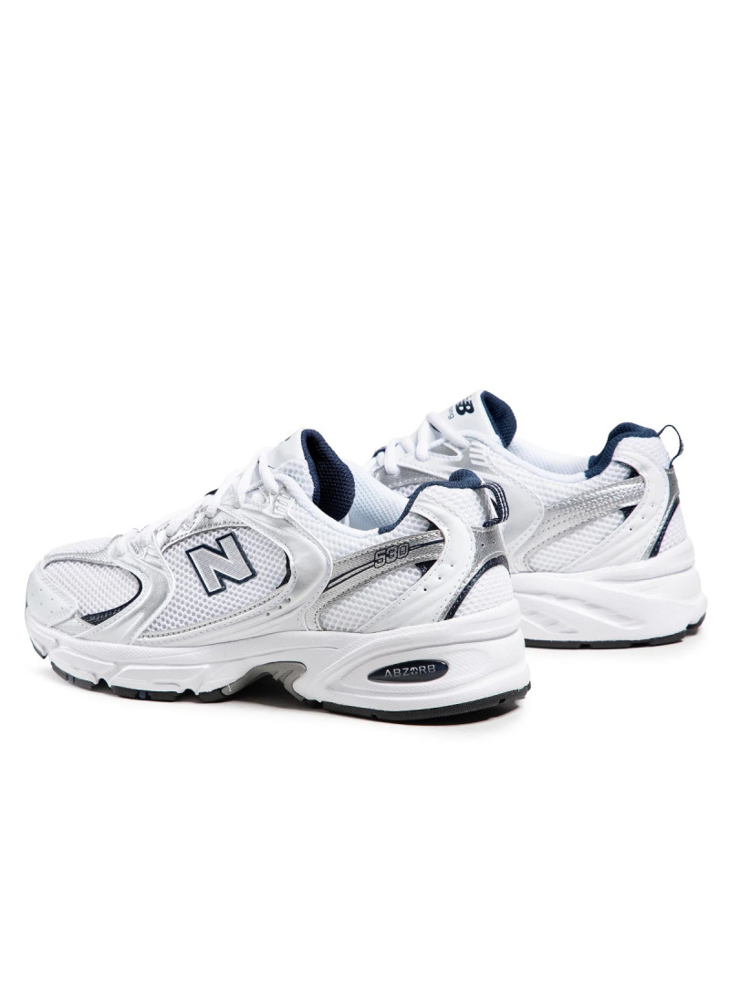 New Balance Męskie Sneakersy NB 530 - Białe | Klasyka