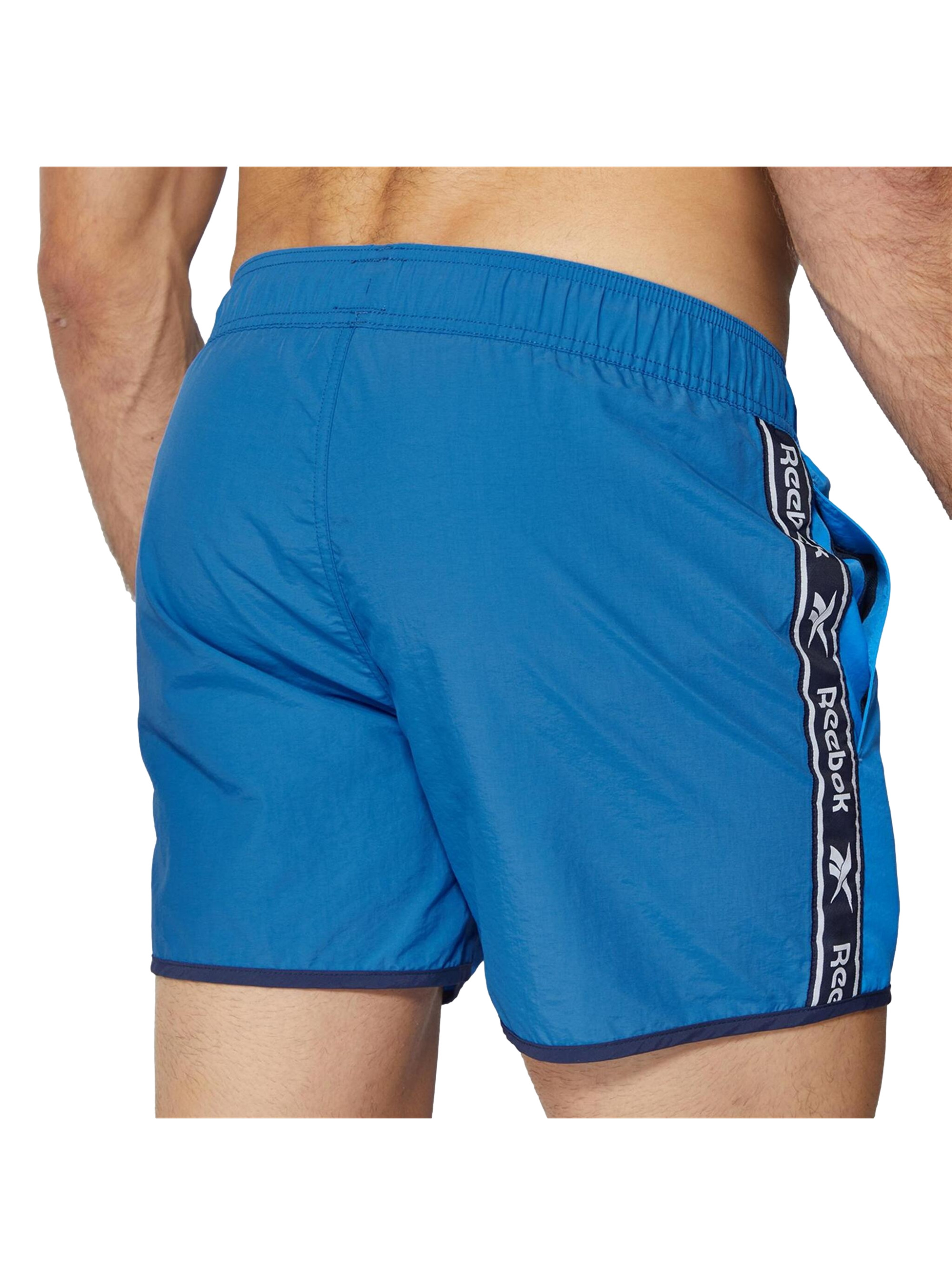Reebok Męskie Szorty Kąpielowe Swim Short Lloyd Stylowe - Niebieskie