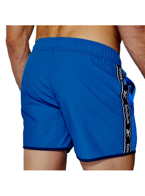 Reebok Męskie Szorty Kąpielowe Swim Short Lloyd Stylowe - Niebieskie