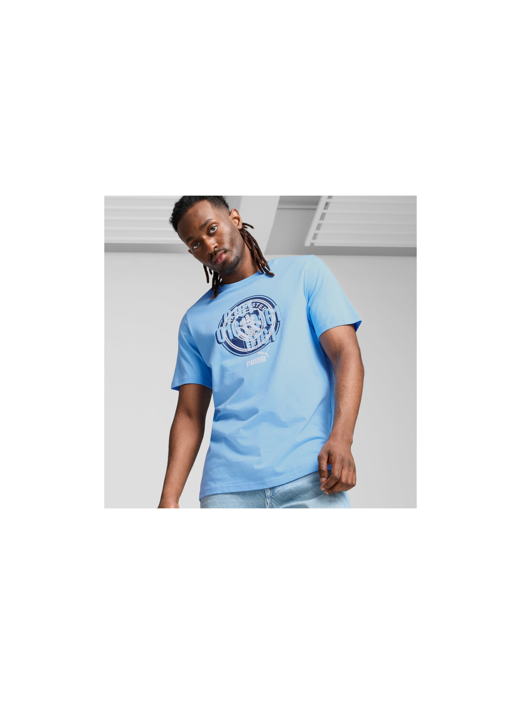 Puma MCFC ftblCulture Tee Team Ligh 77777439