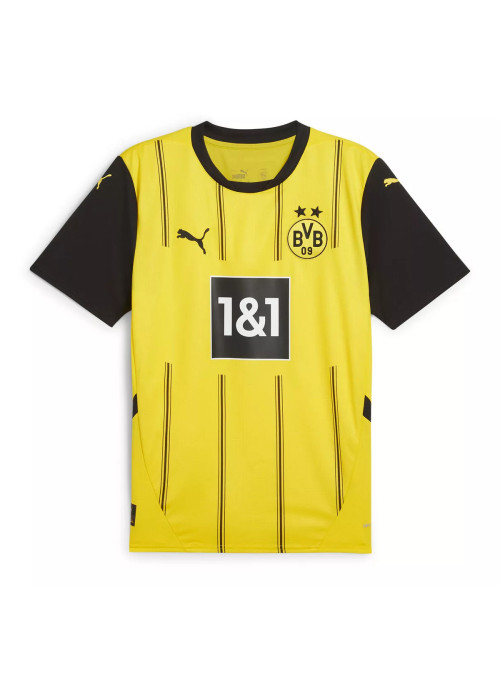 Puma Męska Koszulka BVB Home Repli - Żółta
