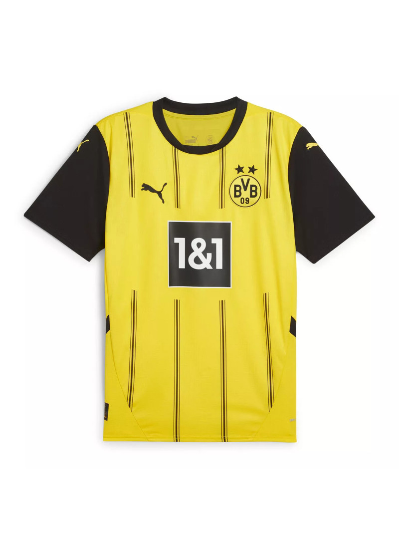 Puma Męska Koszulka BVB Home Repli - Żółta