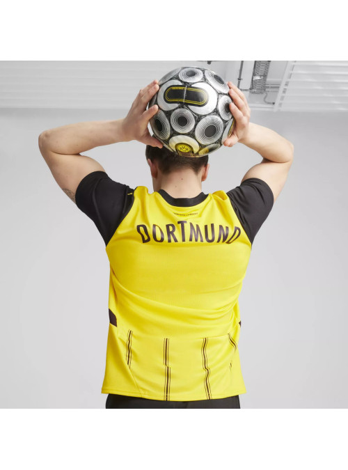 Puma Męska Koszulka BVB Home Repli - Żółta