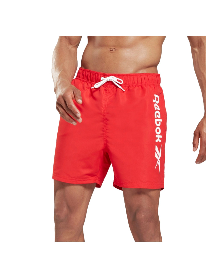 Reebok Męskie Szorty Yestin Swim Short Kąpielowe - Czerwone