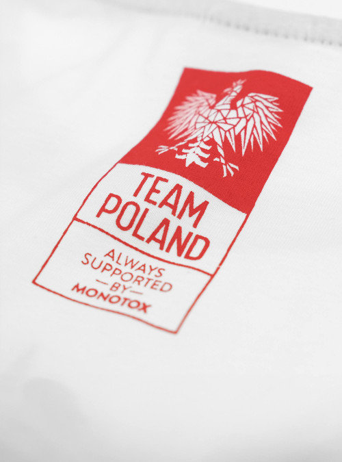 Monotox :: Koszulka Team Poland Eagle Geometric - Neutral White