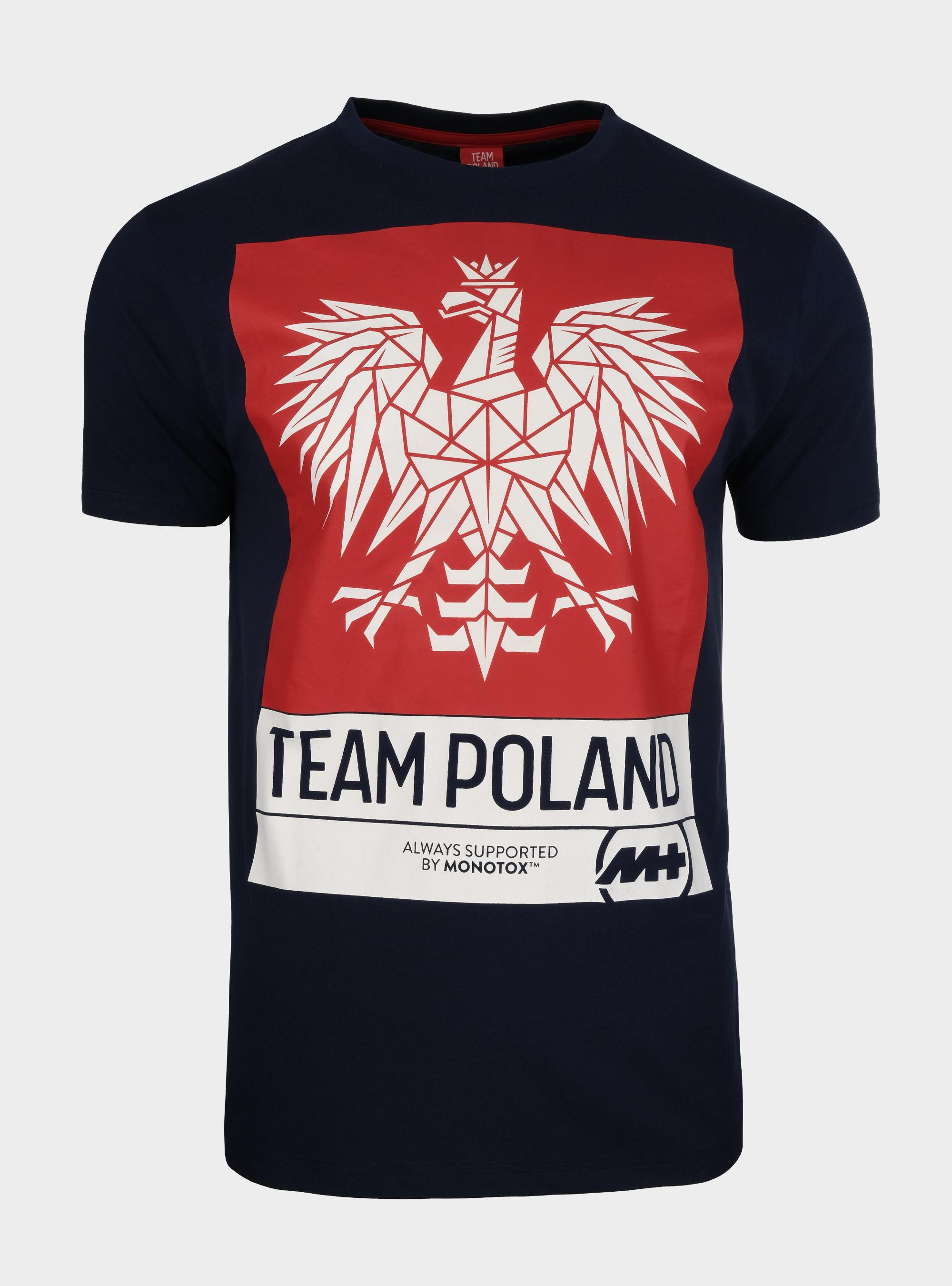 Monotox :: Koszulka Team Poland Eagle Stamp - Classic Navy