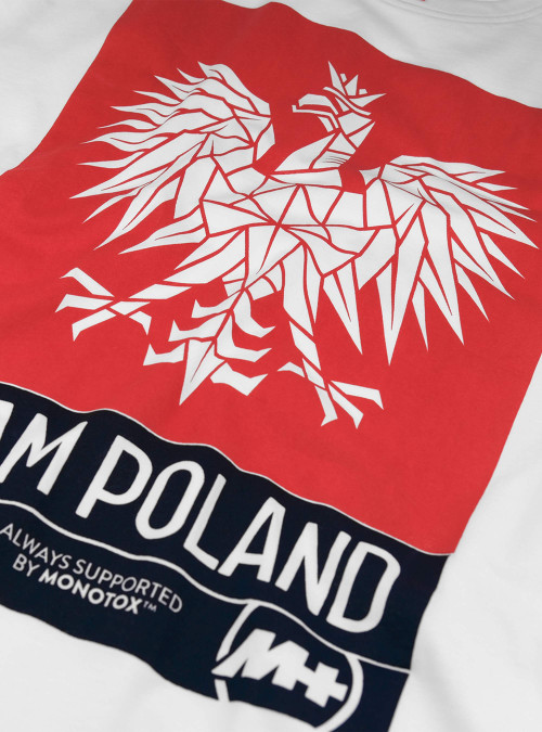 Monotox :: Koszulka Team Poland Eagle Stamp - Neutral White