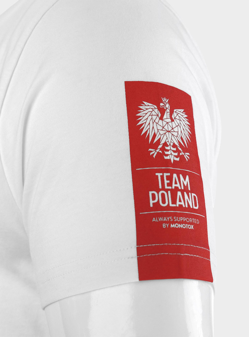 Monotox :: Koszulka Team Poland Label - Neutral White