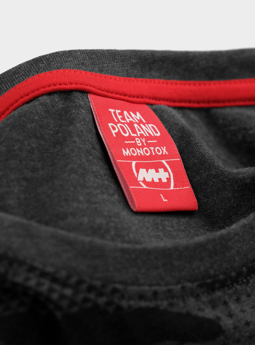 Monotox :: Koszulka Team Poland Label - Black Camo