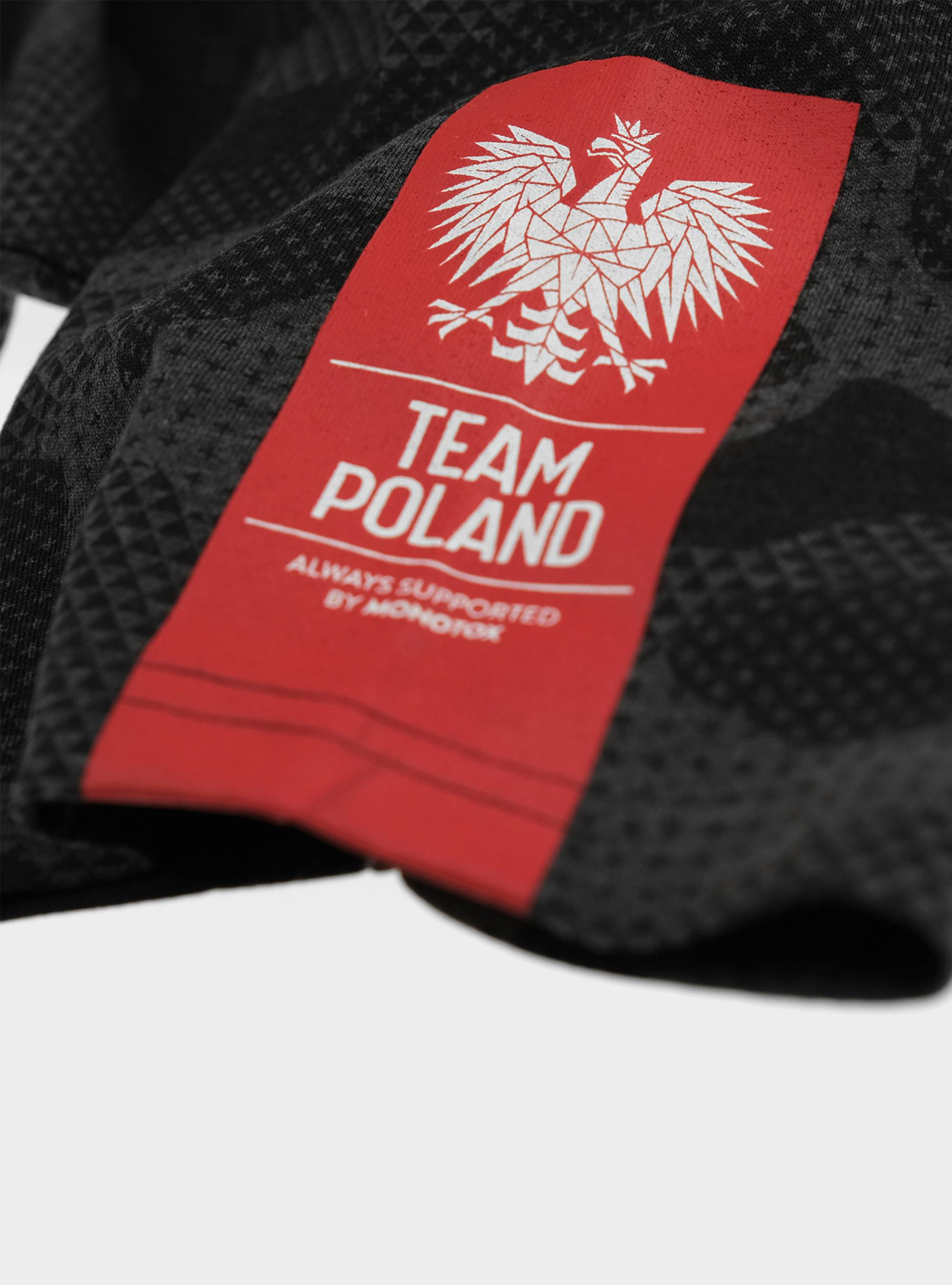 Monotox :: Koszulka Team Poland Label - Black Camo