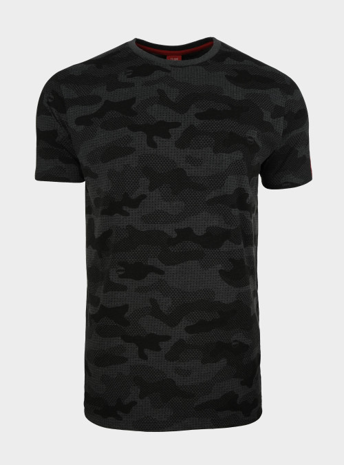 Monotox :: Koszulka Team Poland Label - Black Camo