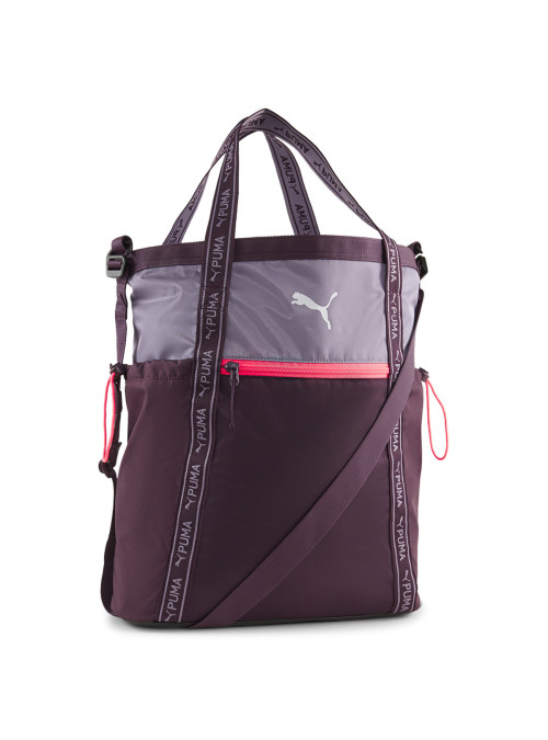 Puma AT ESS Tote Midnight Plum 09078102