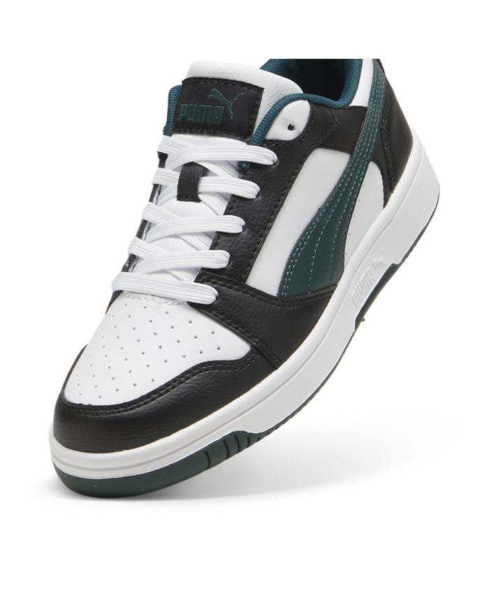 Puma Rebound V6 Lo Jr Białe Sneakersy Chłopięce – Kup Online