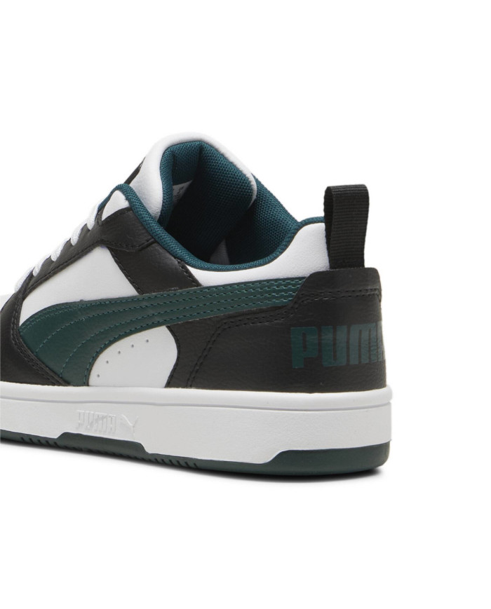 Puma Rebound V6 Lo Jr Białe Sneakersy Chłopięce – Kup Online
