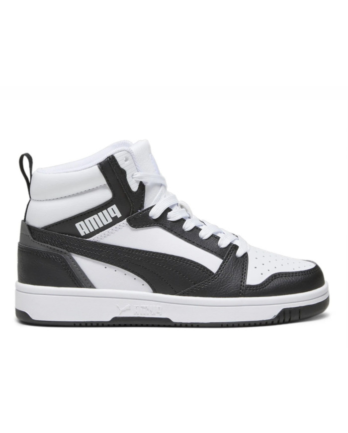 Puma Rebound V6 Mid Jr Białe Sneakersy – Kup Online