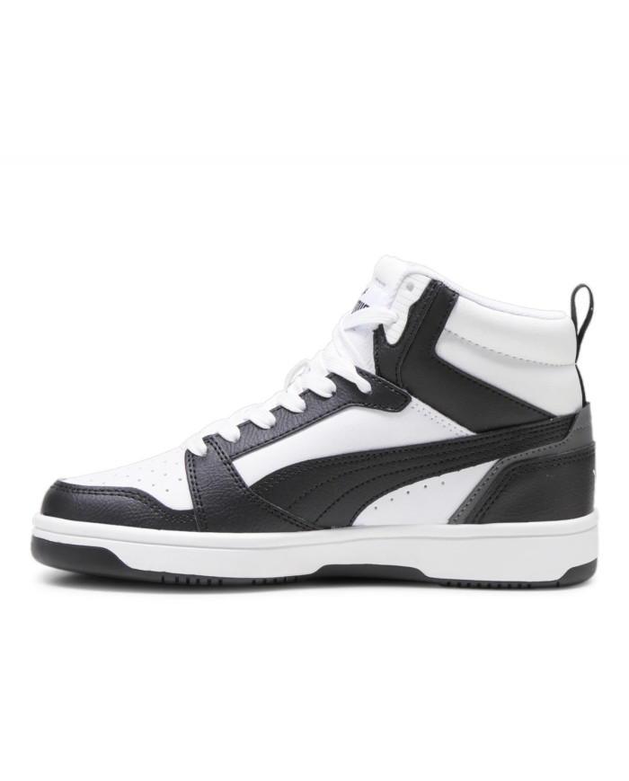 Puma Rebound V6 Mid Jr Białe Sneakersy – Kup Online