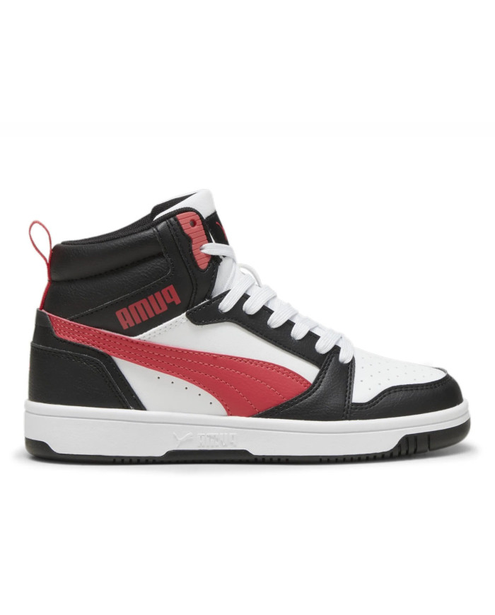 Puma Junior Sneakersy Rebound V6 Mid Jr Stylowe - Czarne