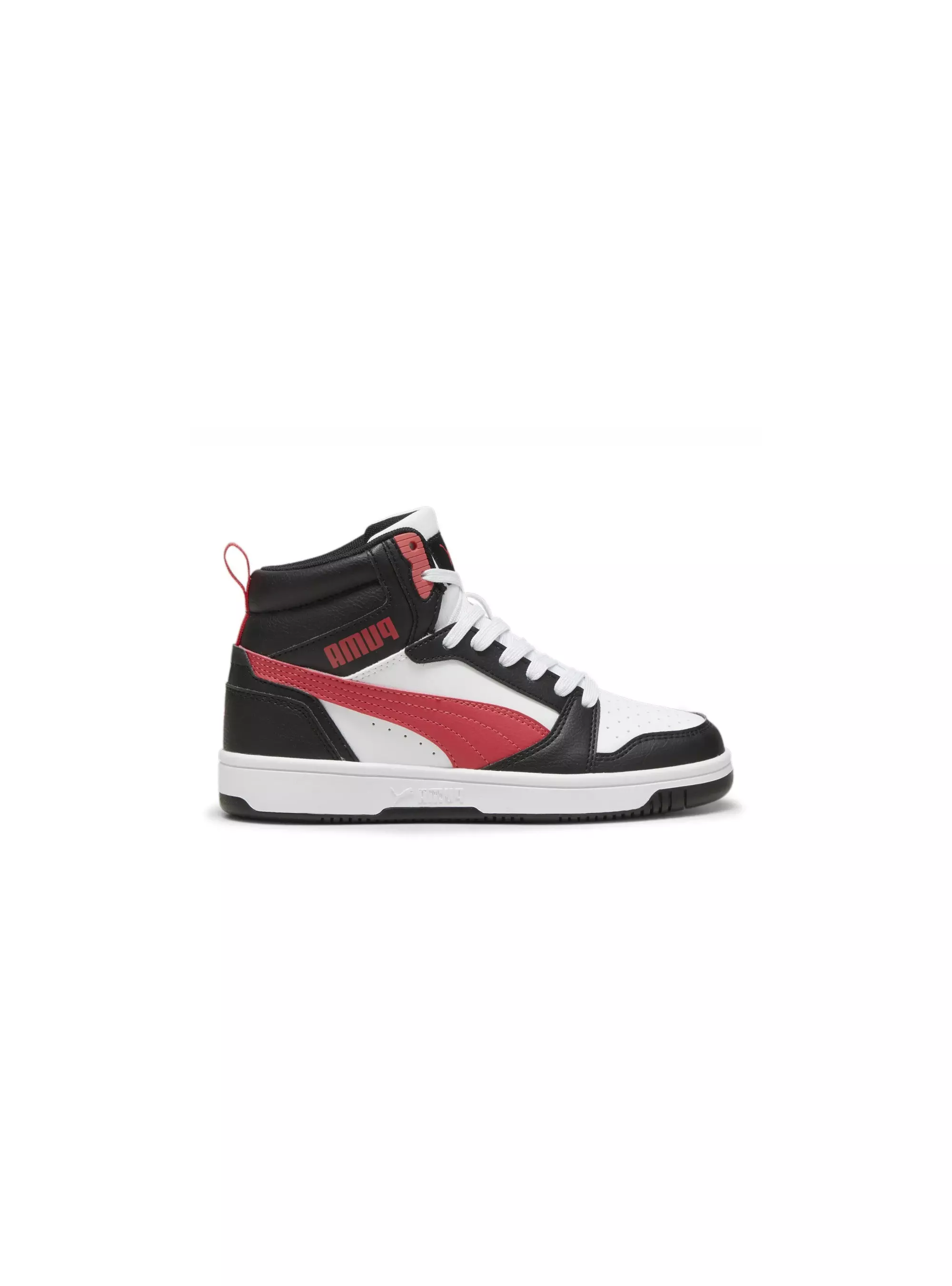Puma Junior Sneakersy Rebound V6 Mid Jr Stylowe - Czarne