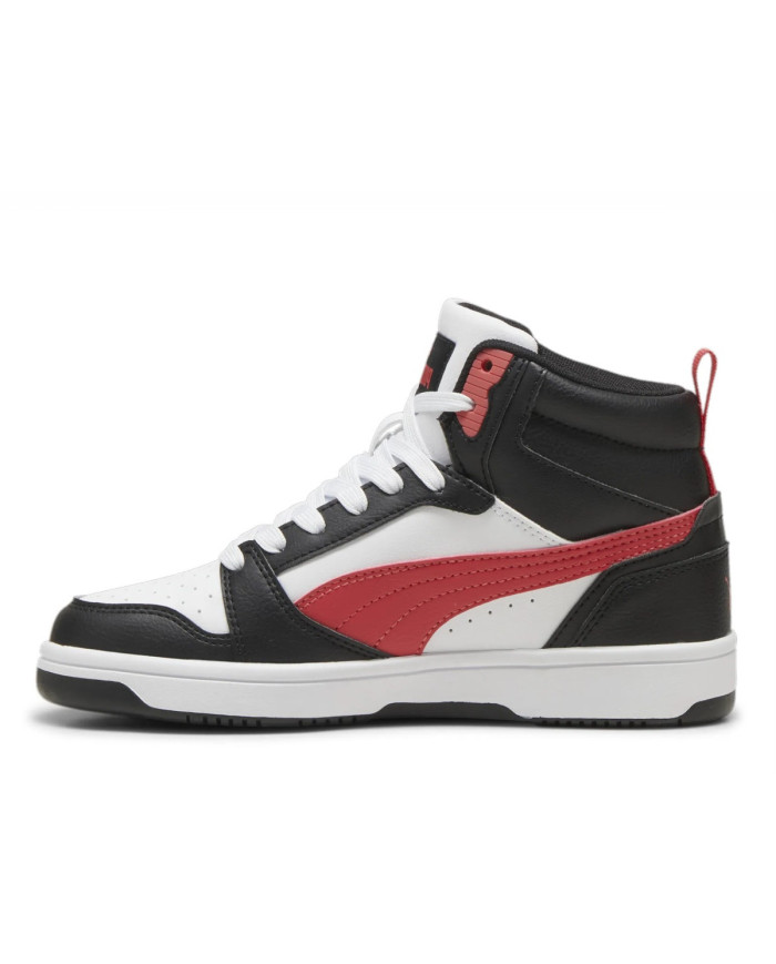 Puma Junior Sneakersy Rebound V6 Mid Jr Stylowe - Czarne