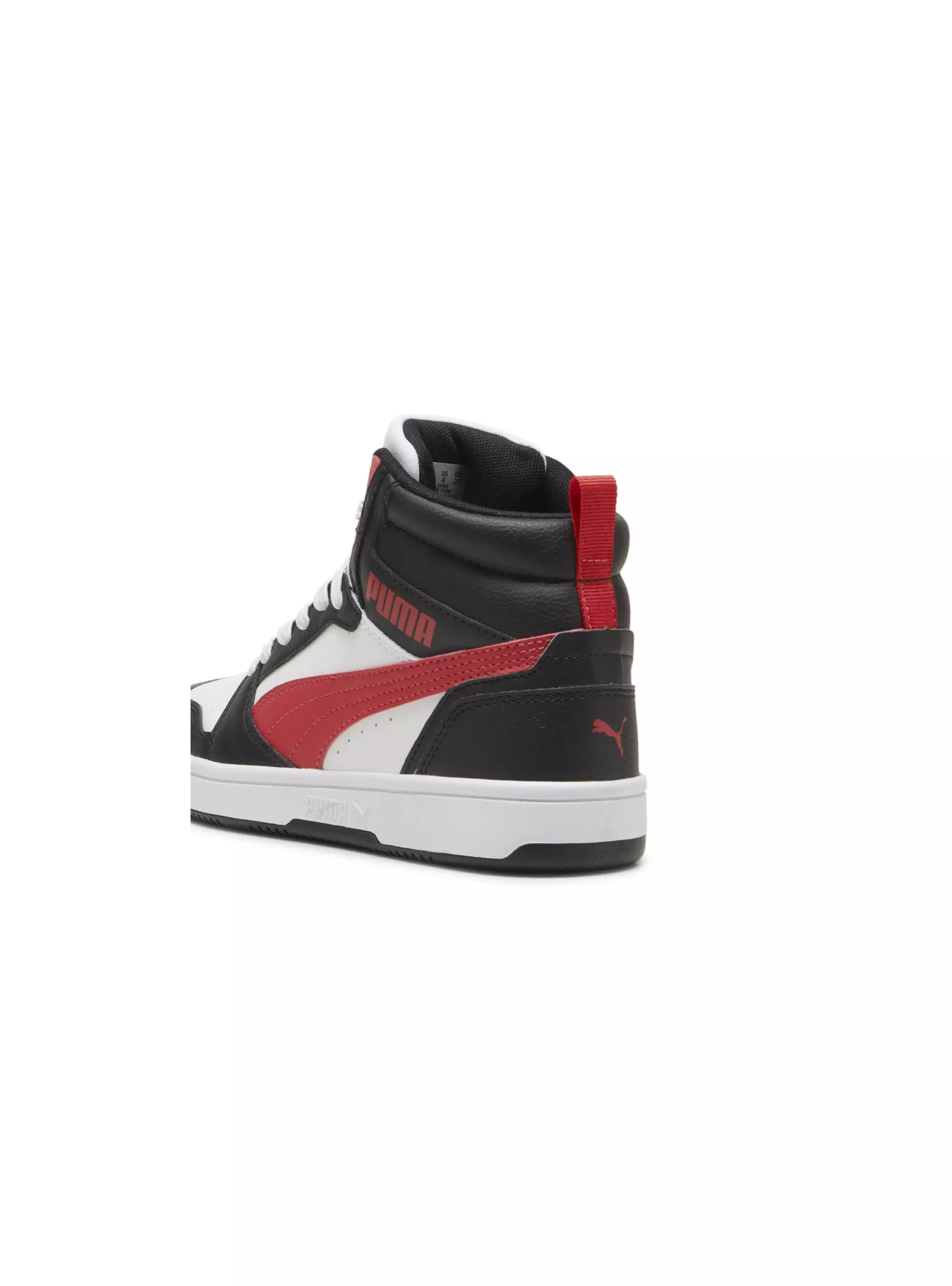 Puma Junior Sneakersy Rebound V6 Mid Jr Stylowe - Czarne