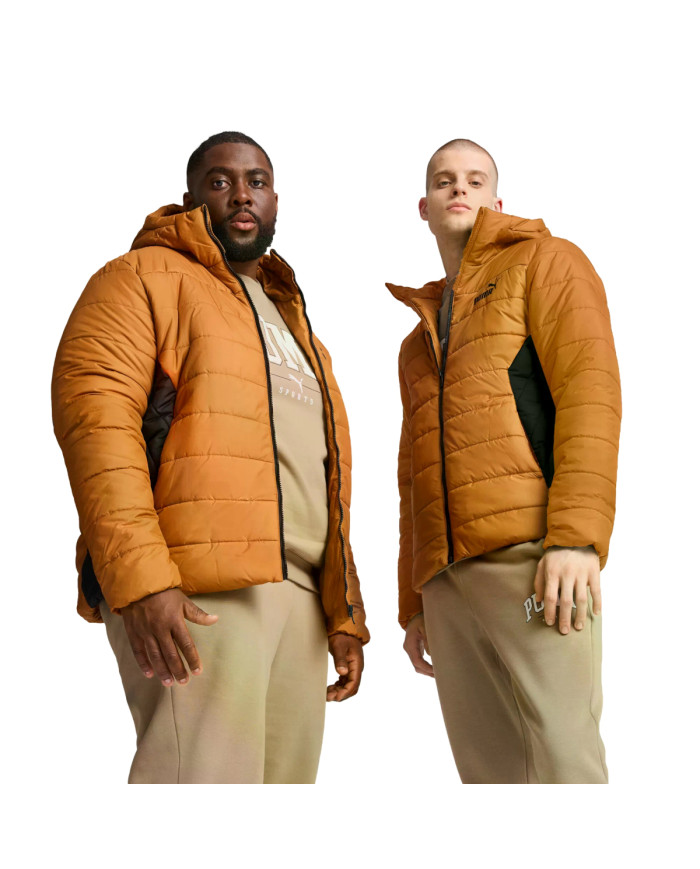 Puma Kurtka Męska Ess Hooded Brązowa – Kup Online