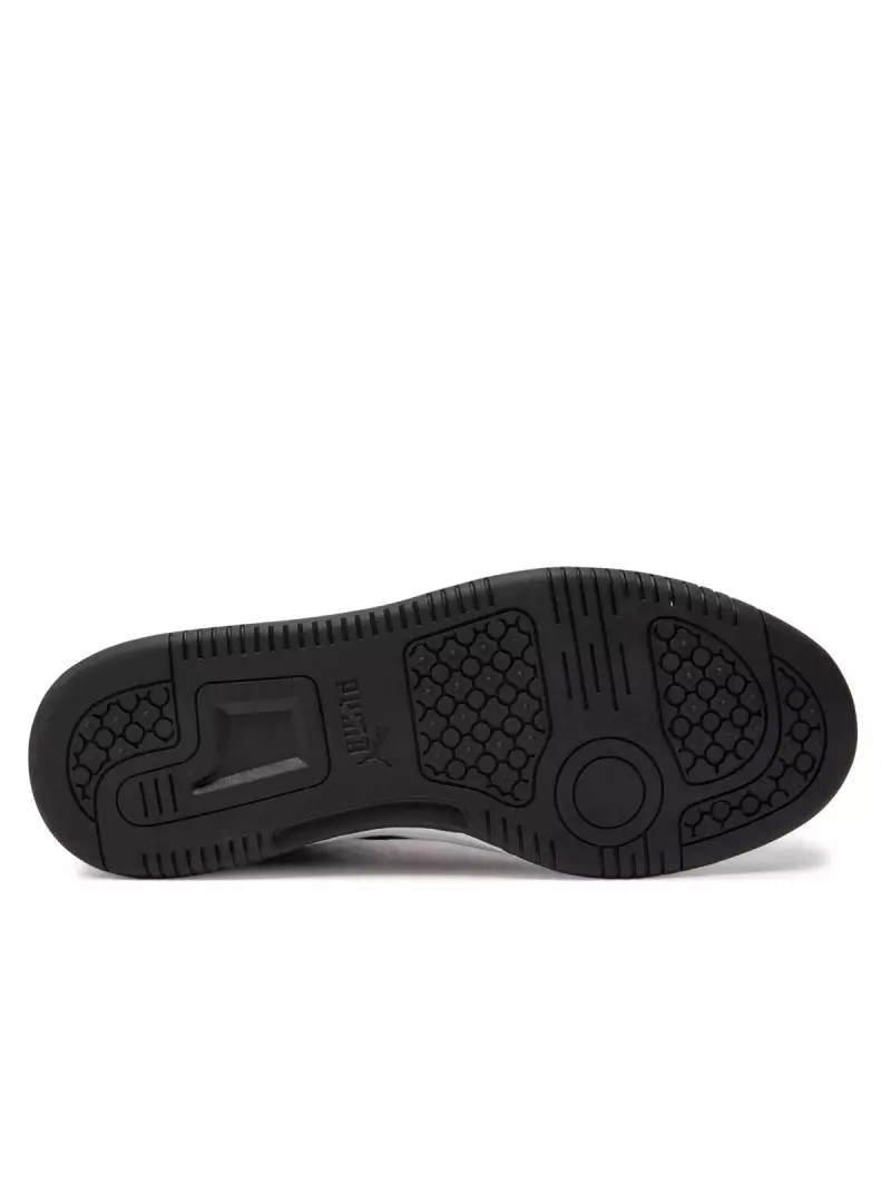Puma Junior Buty Rebound V6 Mid WTR J Zimowe - Czarne