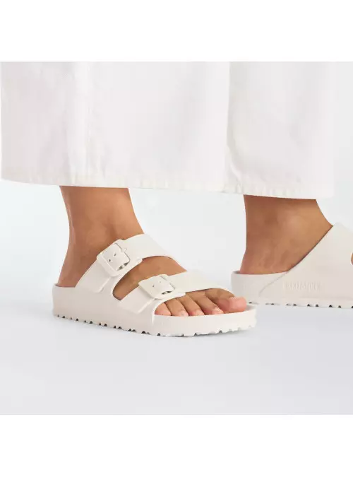Birkenstock Damskie Klapki Arizona EVA Eggshell