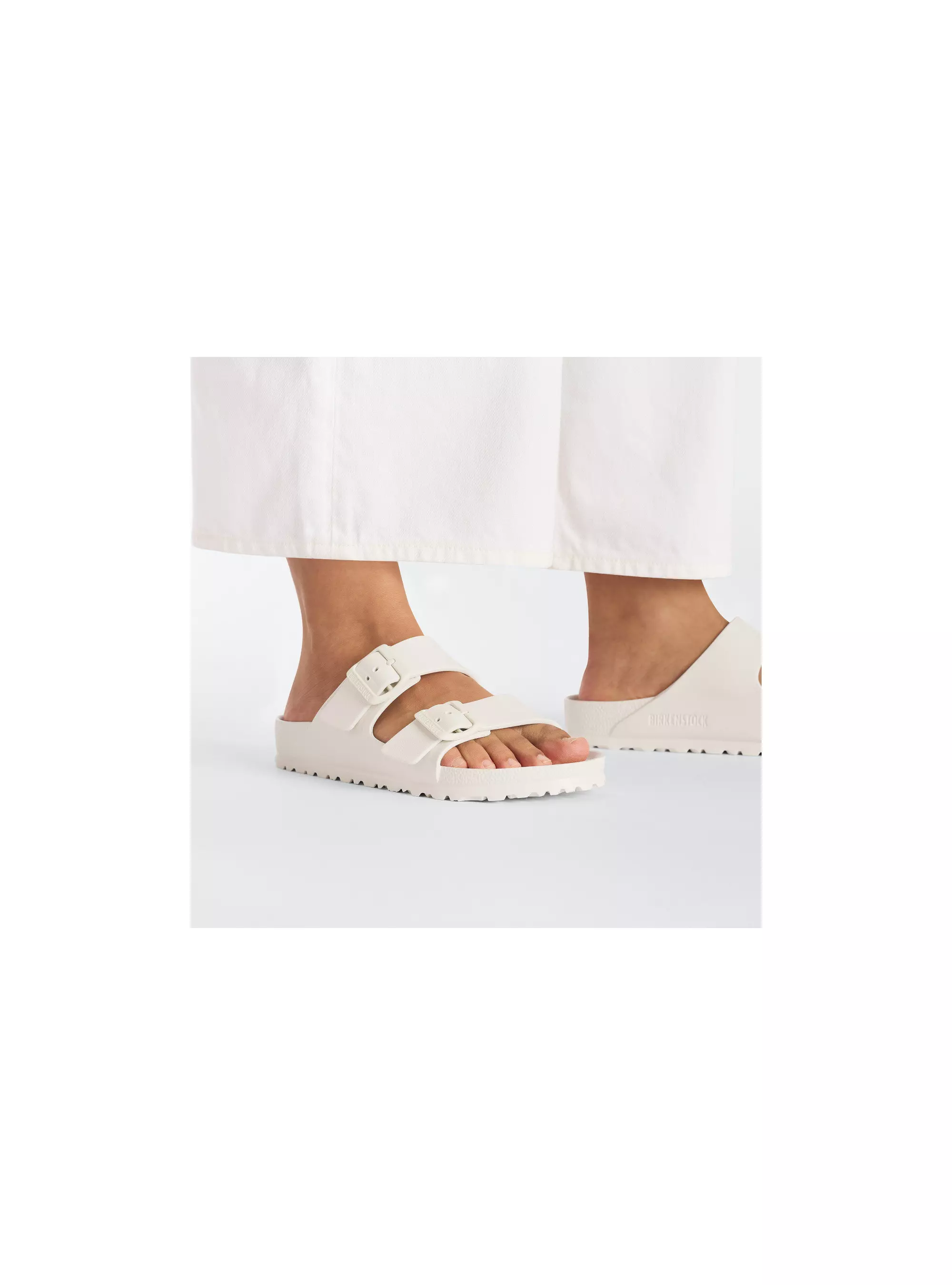 Birkenstock Damskie Klapki Arizona EVA Eggshell