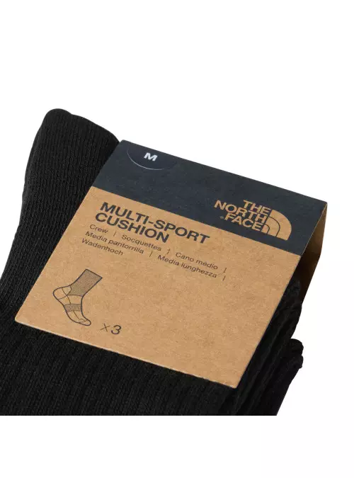 The North Face Męskie Skarpety Sportowe 3pak - Czarne