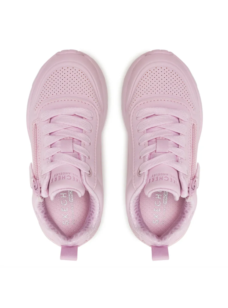 Skechers Junior Sneakersy Uno Lite - Różowe | Wygoda