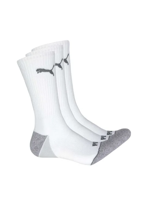 Puma Męskie Skarpety Pounce Crew Sock Sportowe - Białe
